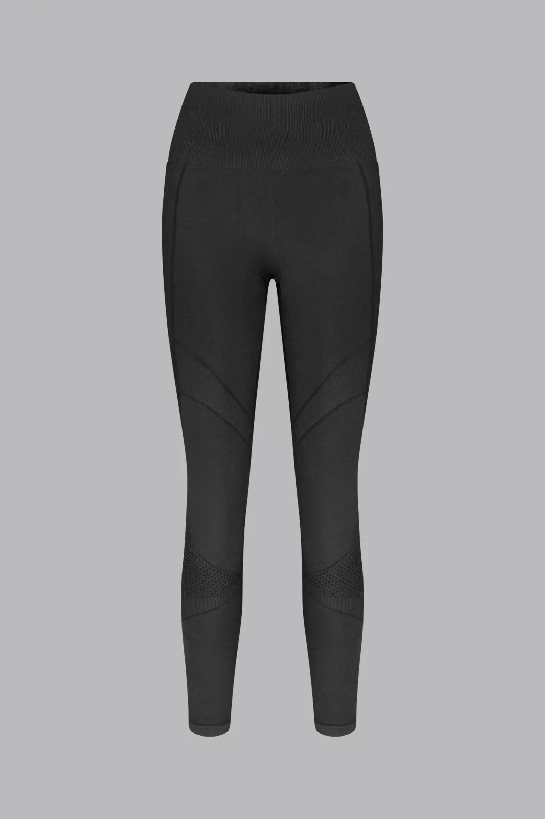 V_COMPRESS SEAMLESS LEGGINGS - Black