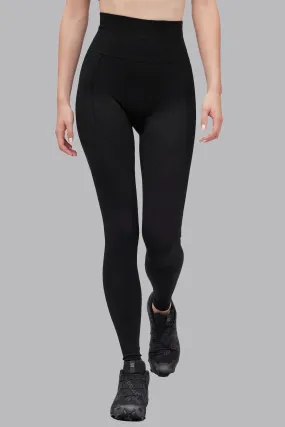 V_COMPRESS SEAMLESS LEGGINGS - Black