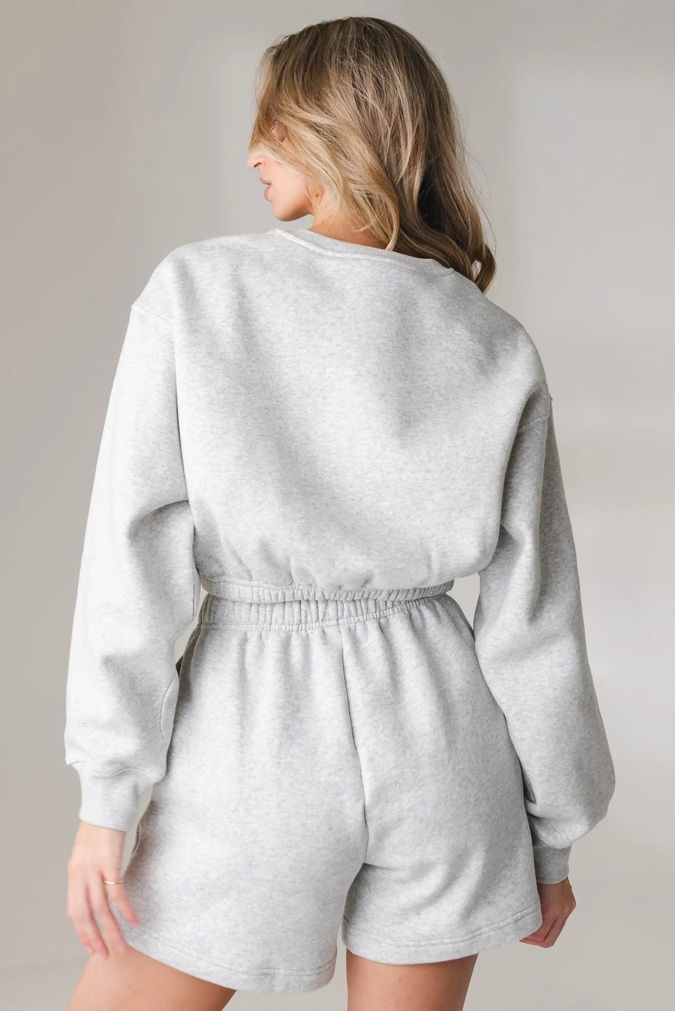 Vitality Cozy Crop Crew - Stone Marl