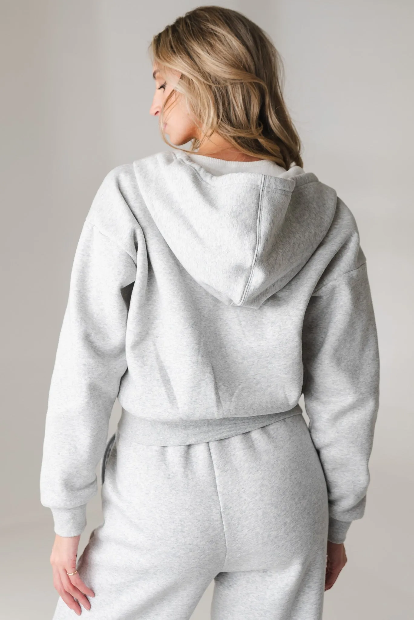 Vitality Women's Cozy Zip - Stone Marl