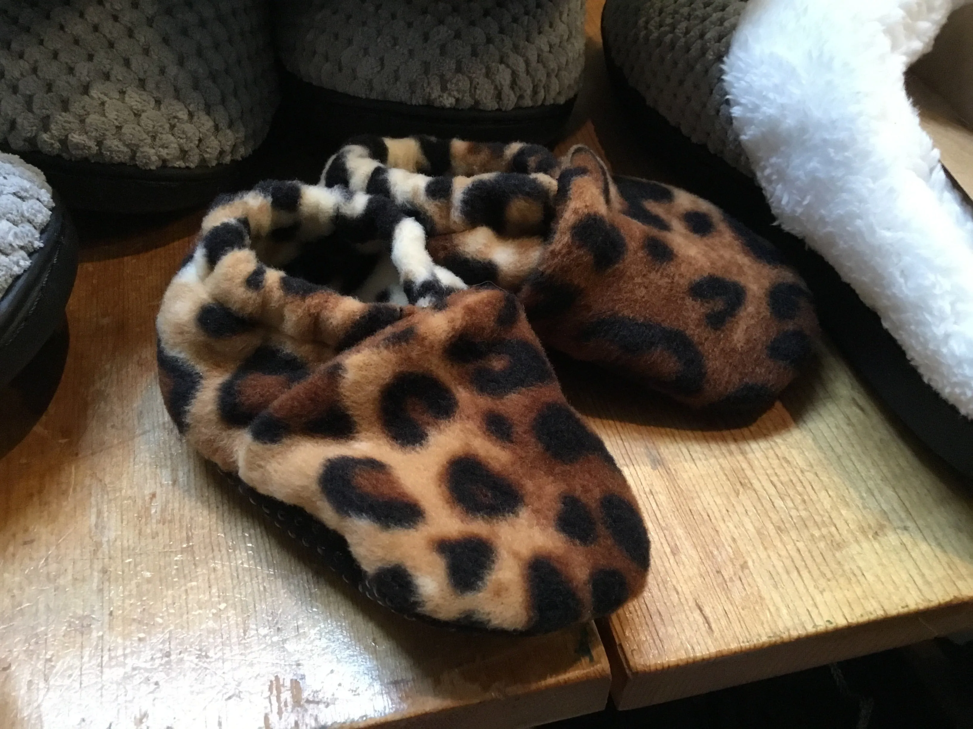 Wolfe Fleece Baby Booties