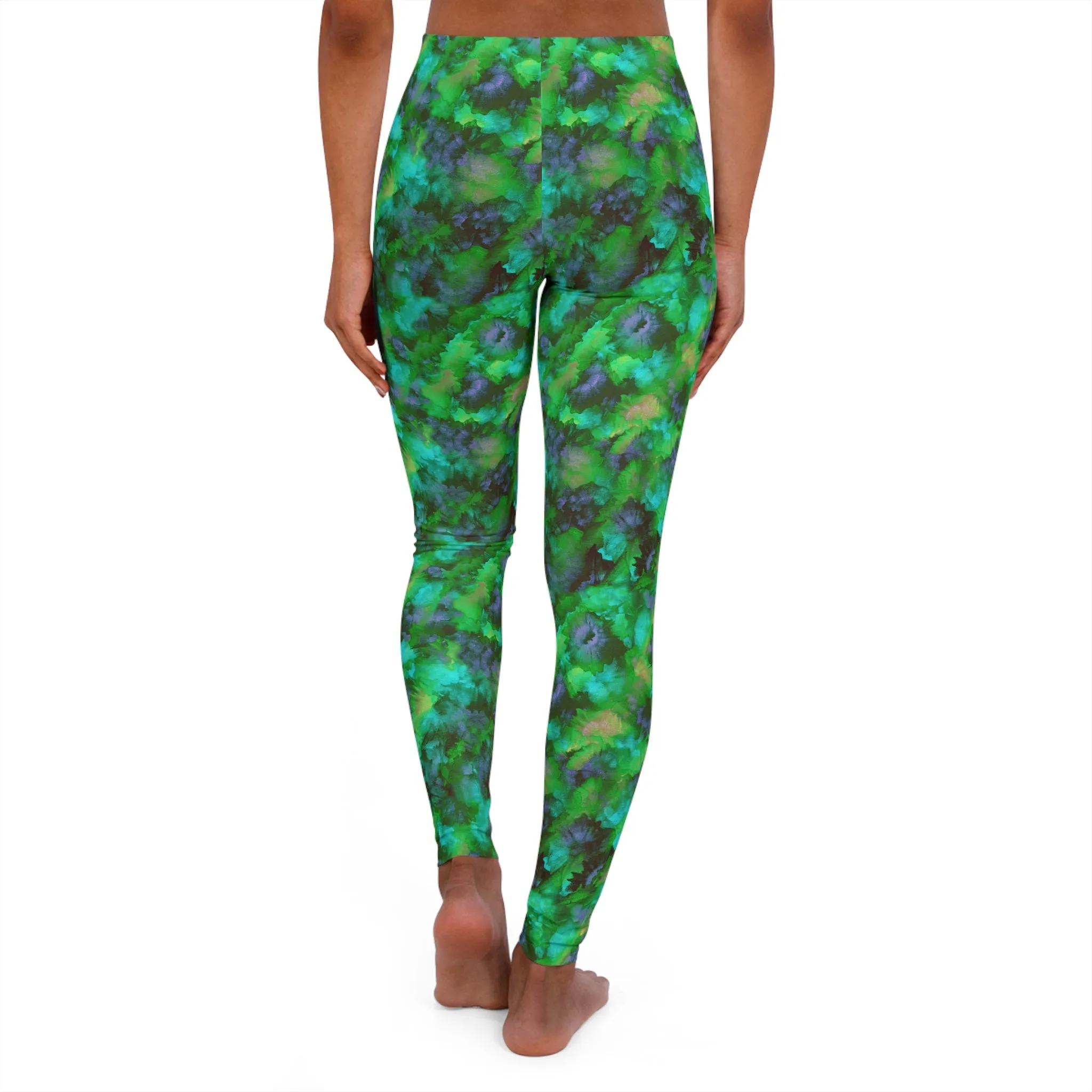 Women's Spandex Leggings - Nebula