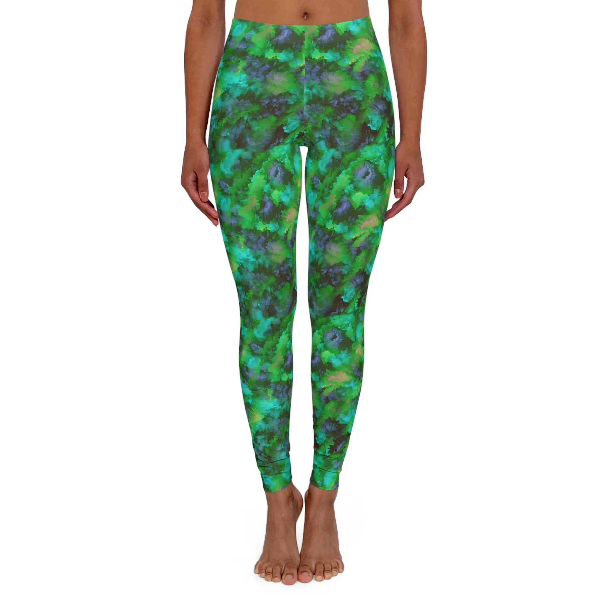 Women's Spandex Leggings - Nebula